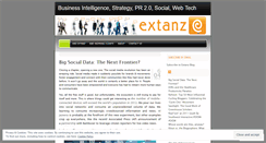 Desktop Screenshot of extanz.com